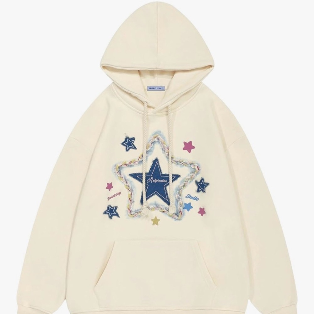 AELFRIC EDEN OVERSIZED STAR HOODIE